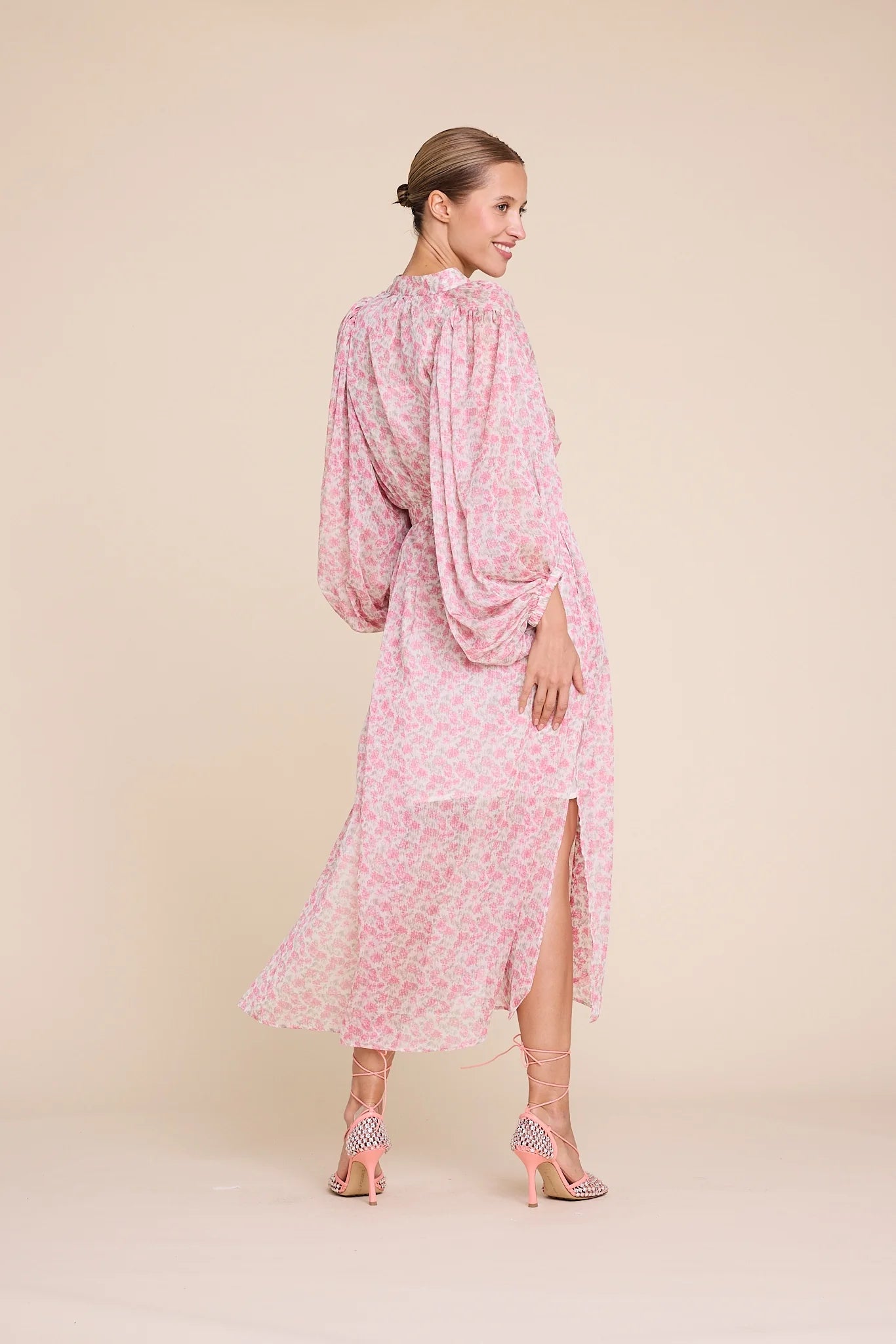 BILLY FLOWER DRESS PINK
