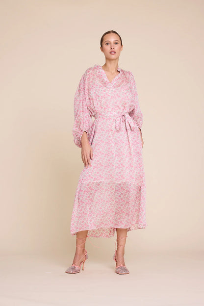 BILLY FLOWER DRESS PINK
