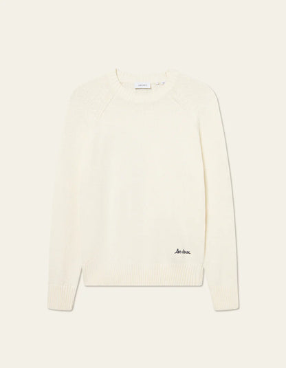 BRAD ROUNDNECK KNIT IVORY