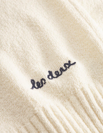 BRAD ROUNDNECK KNIT IVORY