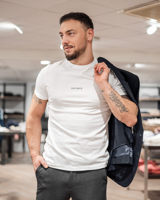 LENS T-SHIRT WHITE/BLACK