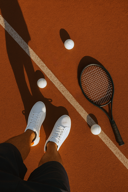 BREEZE TENNIS KNIT WHITE