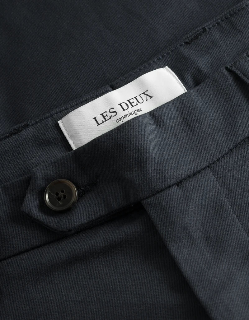 COMO COTTON SUIT PANTS NAVY