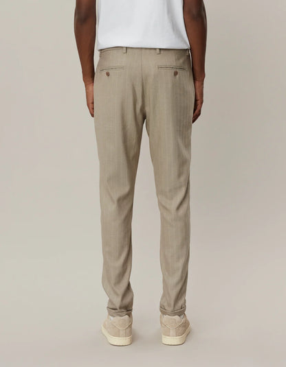 COMO HERRINGBONE BUKSE SAND