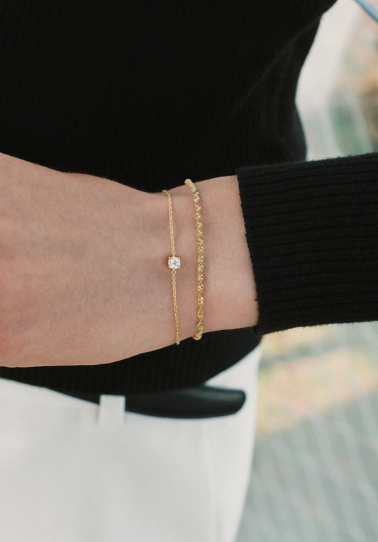 MINIMALISTICA SOLO NOVA BRACELET GOLD
