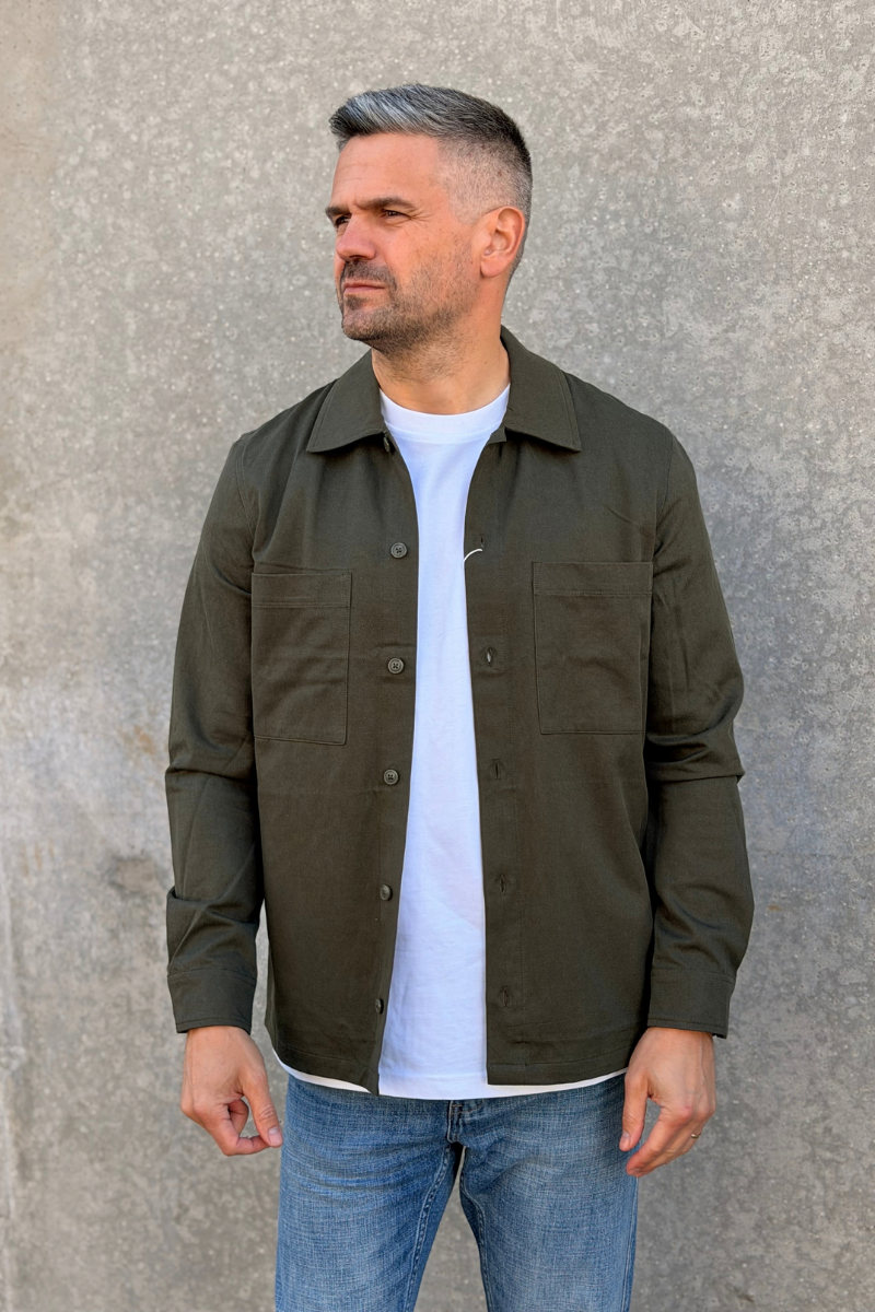 SATAKA JO OVERSHIRT 13208 SKOGNATT