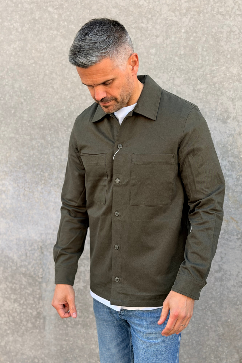 SATAKA JO OVERSHIRT 13208 SKOGNATT