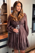 GOLIGHTLY VANITY KJOLE COFFEE BROWN