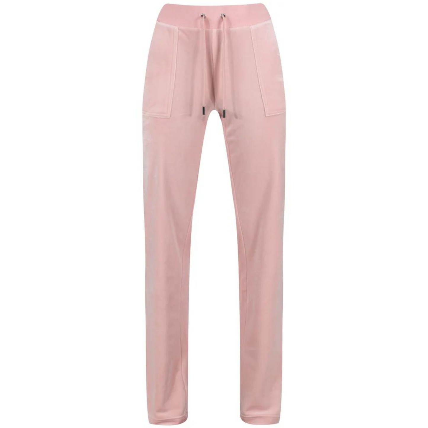 DEL RAY CLASSIC VELOUR PANT POCKET DESIGN PALE PINK