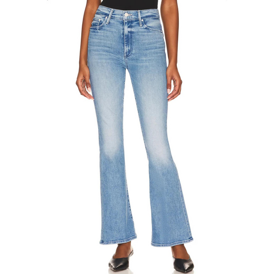 HIGH WAISTED WEEKENDER SKIMP LYSEBLÅ