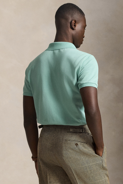 THE ICONIC MESH POLO SHIRT GREEN