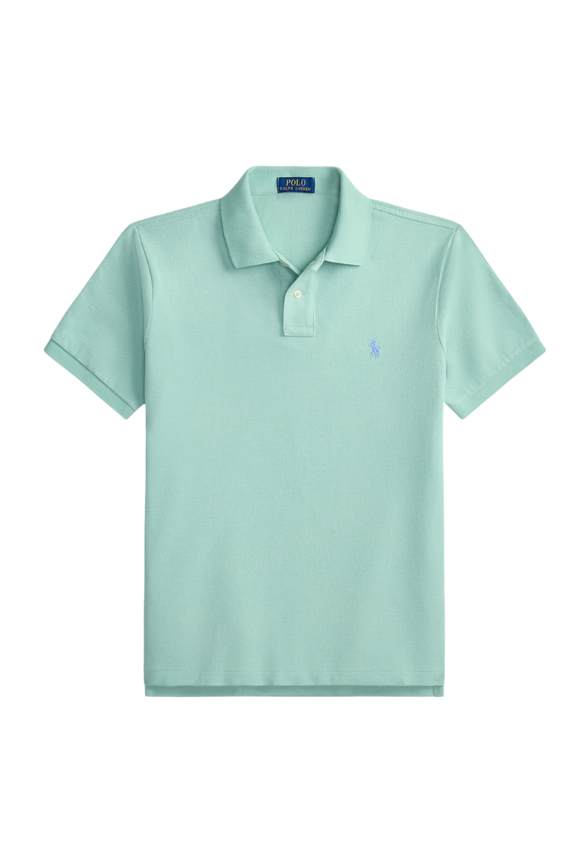 THE ICONIC MESH POLO SHIRT GREEN