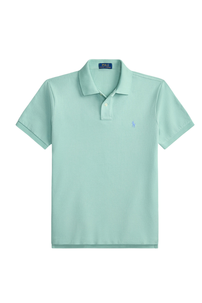 THE ICONIC MESH POLO SHIRT GREEN