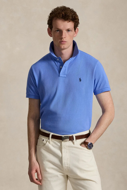 POLO PIQUE SLIM-FIT HARBOR ISLAND BLUE