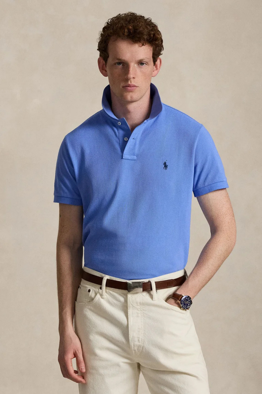 POLO PIQUE SLIM-FIT HARBOR ISLAND BLUE