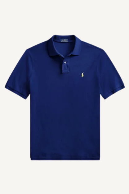 POLO PIQUE SLIM-FIT BLU ROYAL