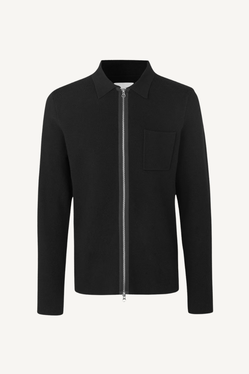 GUNA X ZIP 10490 BLACK