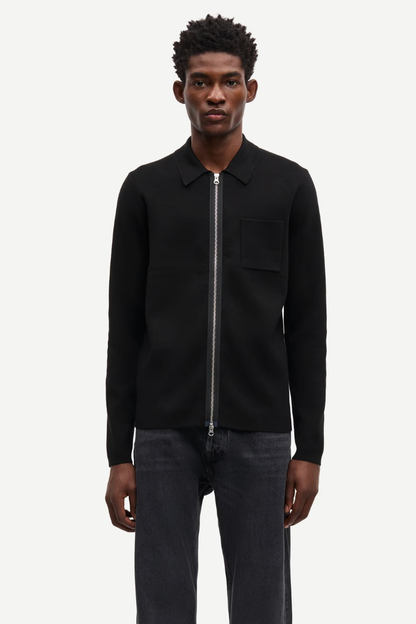 GUNA X ZIP 10490 BLACK