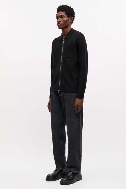 GUNA X ZIP 10490 BLACK