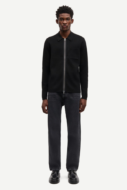 GUNA X ZIP 10490 BLACK
