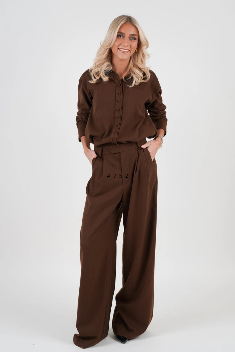 GOLIGHTLY BLISS SHIRT BROWN