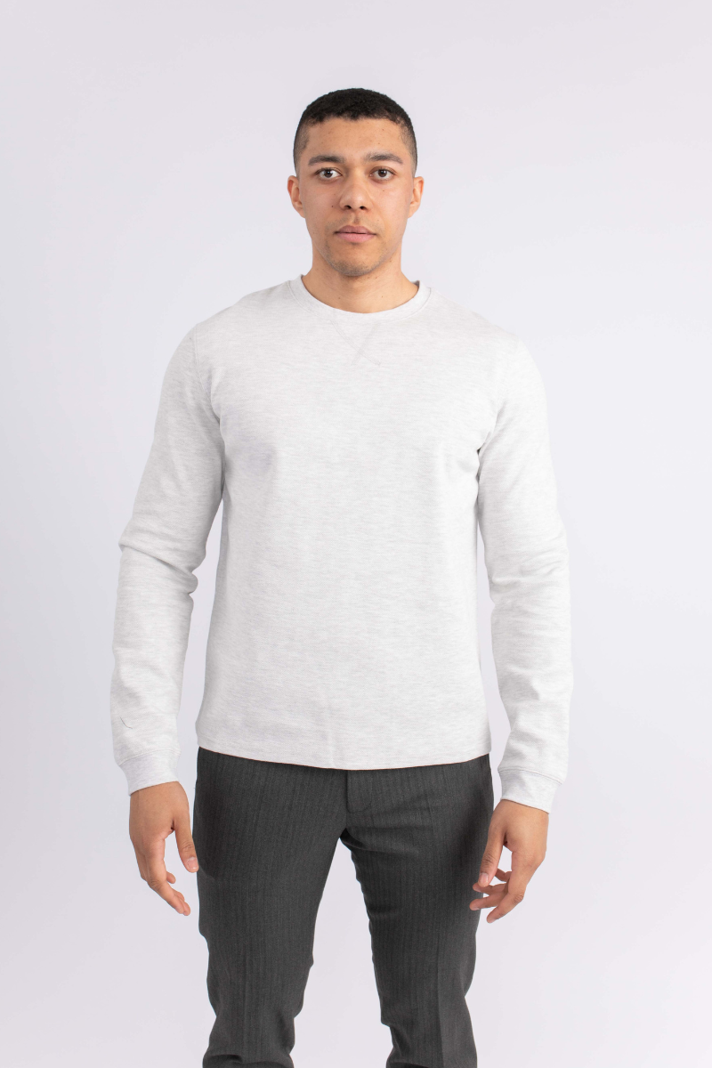 DONATELLO LONGSLEEVE GREY MELANGE