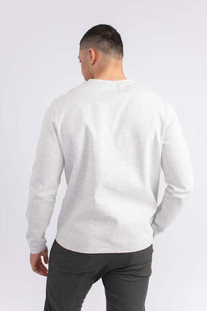 DONATELLO LONGSLEEVE GREY MELANGE