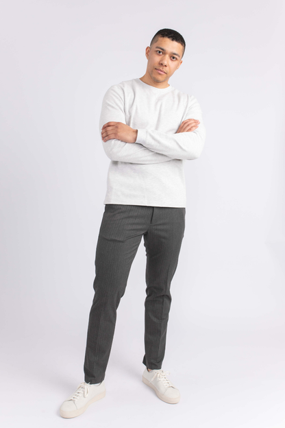 DONATELLO LONGSLEEVE GREY MELANGE