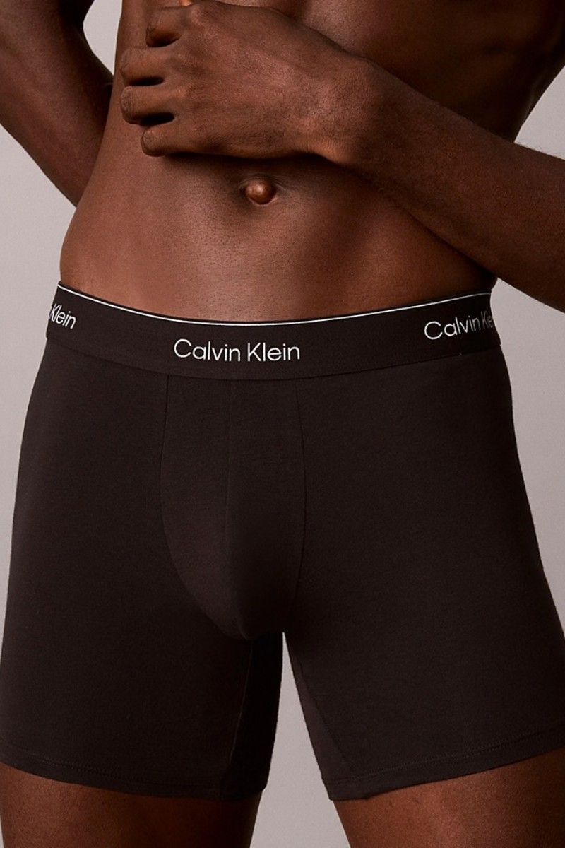 BOXER BRIEF 3PK BLACK/PREP EMBLEM GOJI BERRY/GRISAI