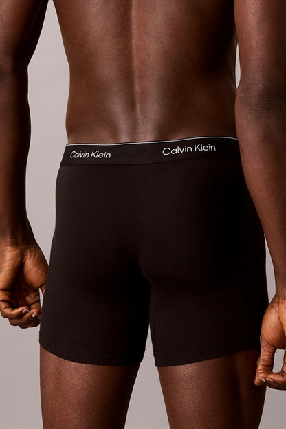 BOXER BRIEF 3PK BLACK/PREP EMBLEM GOJI BERRY/GRISAI
