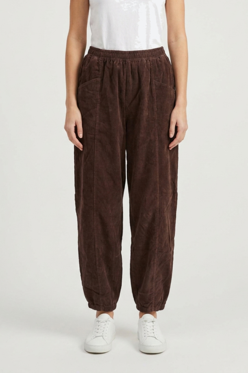 CORD PANT CHOCOLATE