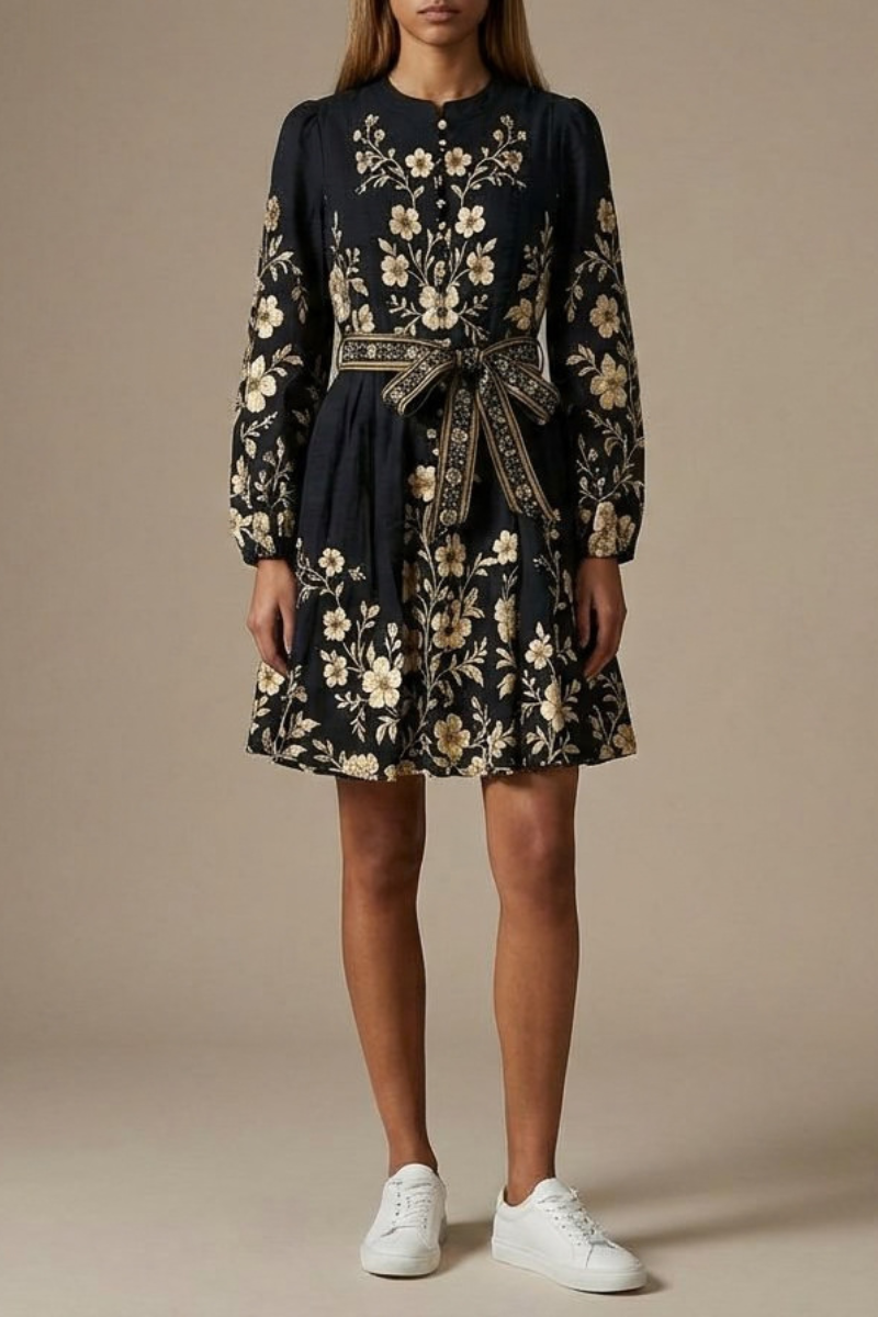 MONROE DRESS BLACK
