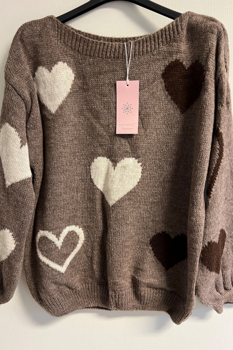 HEART KNIT FANGO