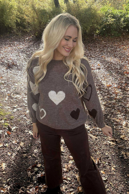HEART KNIT FANGO