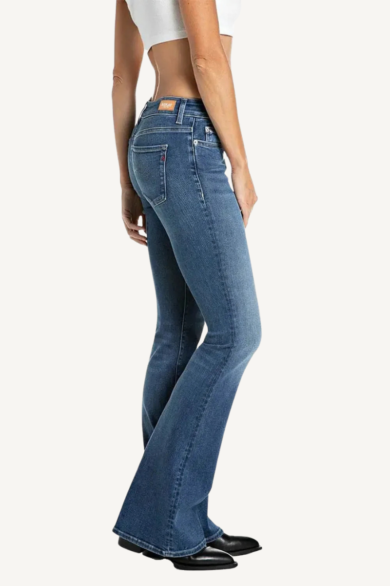 JOELLA FLARE JEANS C009 MEDIUM BLUE