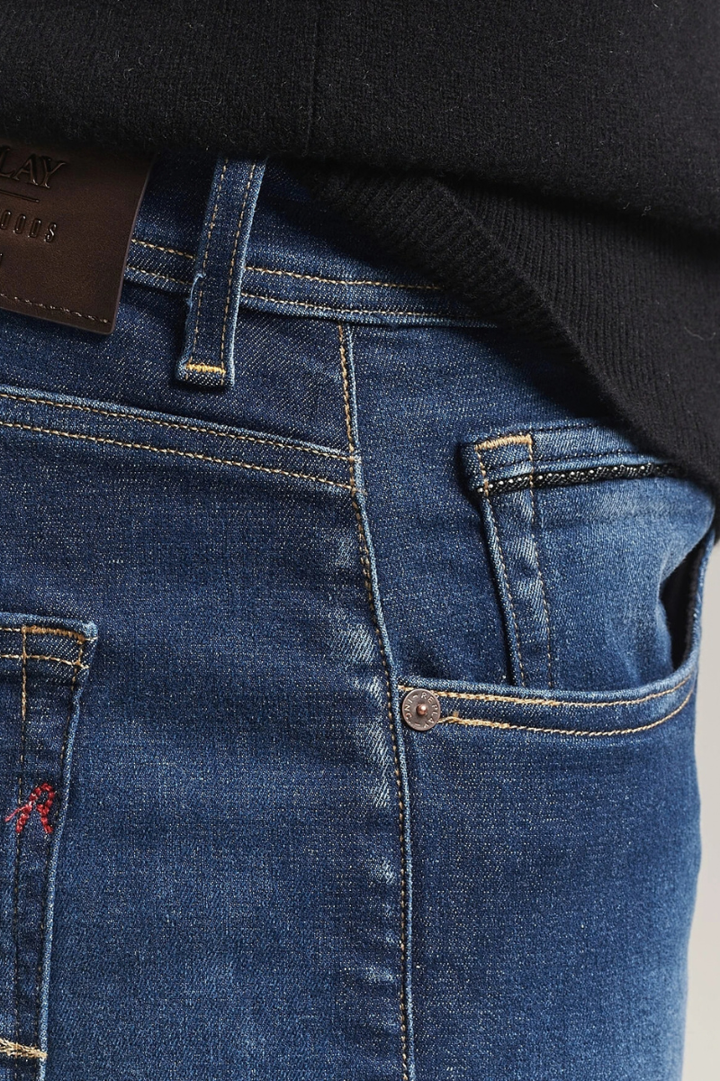 GROVER HYPERFLEX STRAIGHT FIT C007 DARK BLUE
