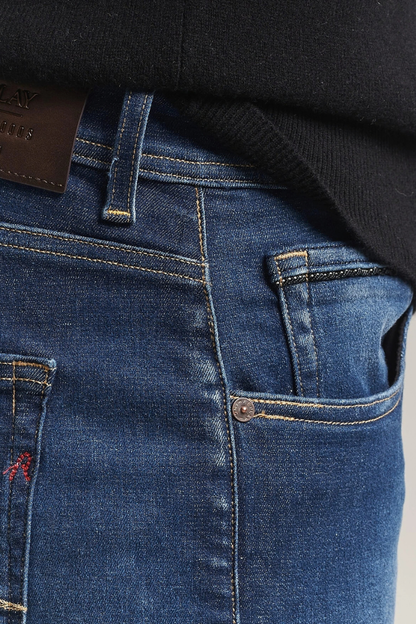 GROVER HYPERFLEX STRAIGHT FIT C007 DARK BLUE