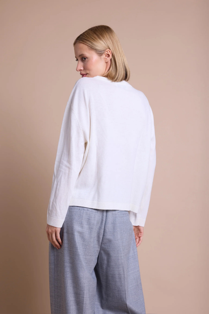 LUCA JACQUARD CREME/GREY/ANTRACITE