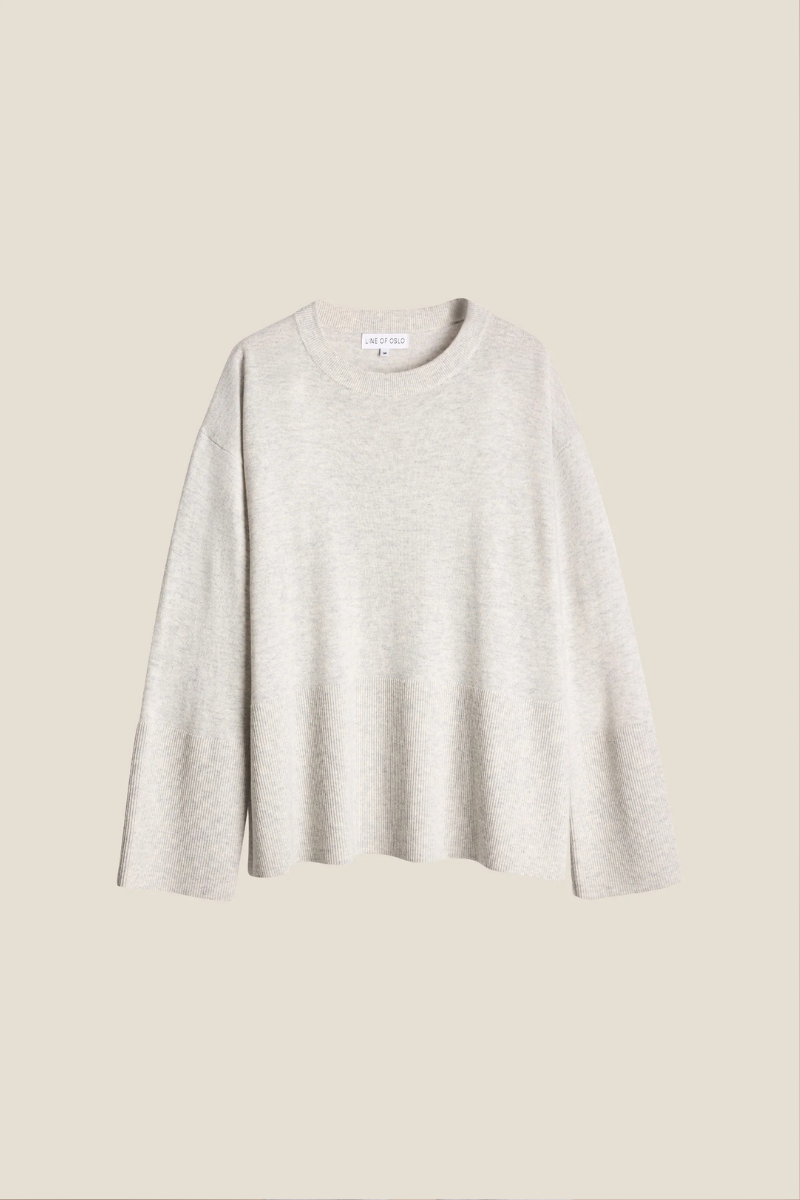 ANDREA ROUND GREY MELANGE