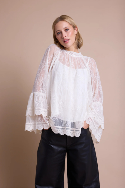 OLD BLONDEBLUSE WHITE