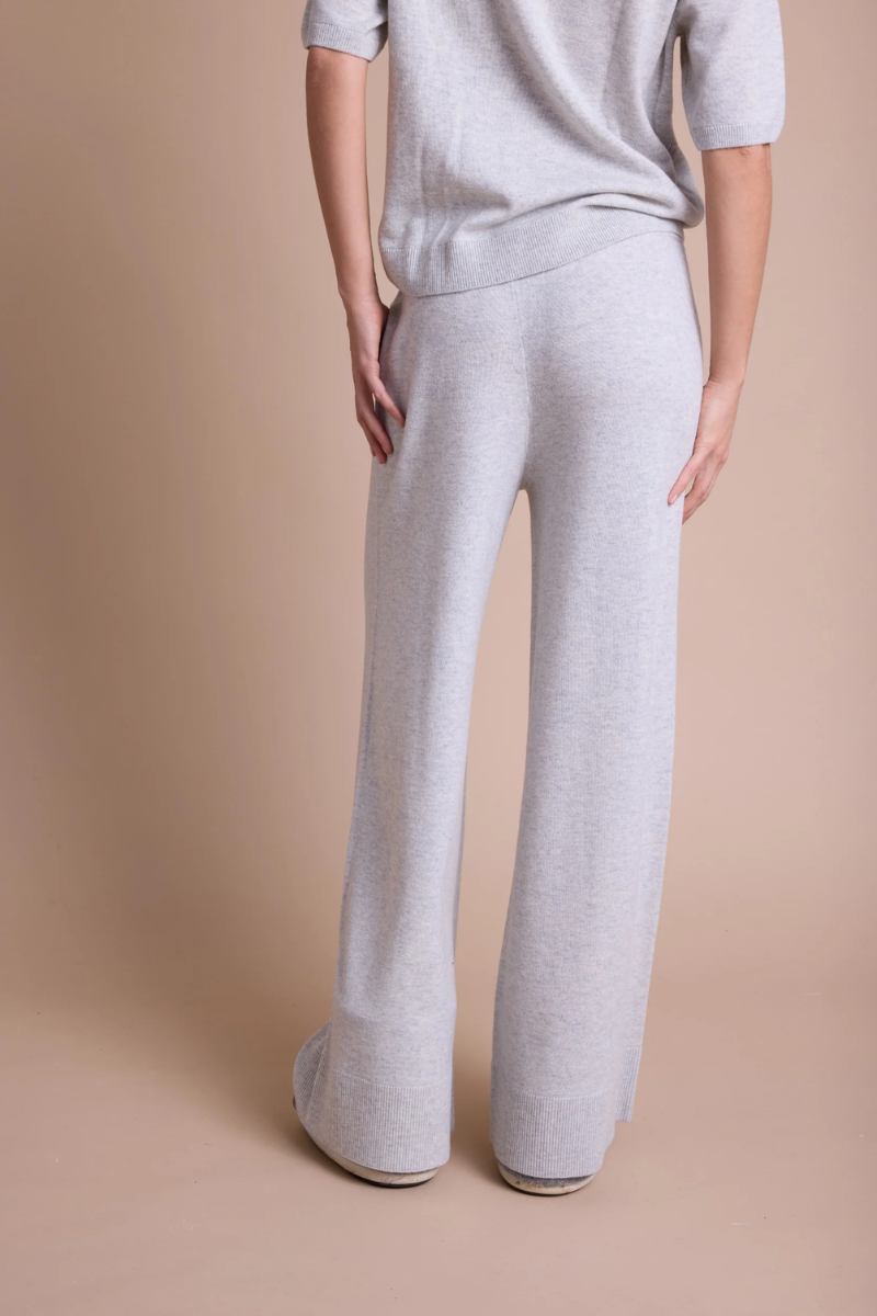 HOLMES TROUSERS GREY MELANGE