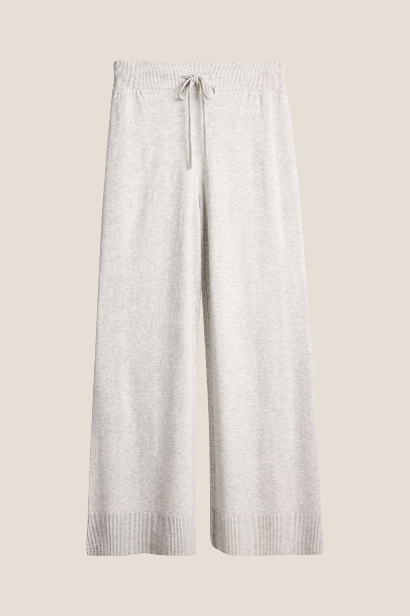 HOLMES TROUSERS GREY MELANGE
