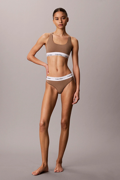 ICON COTTON MODAL THONG SOFT MOCHA