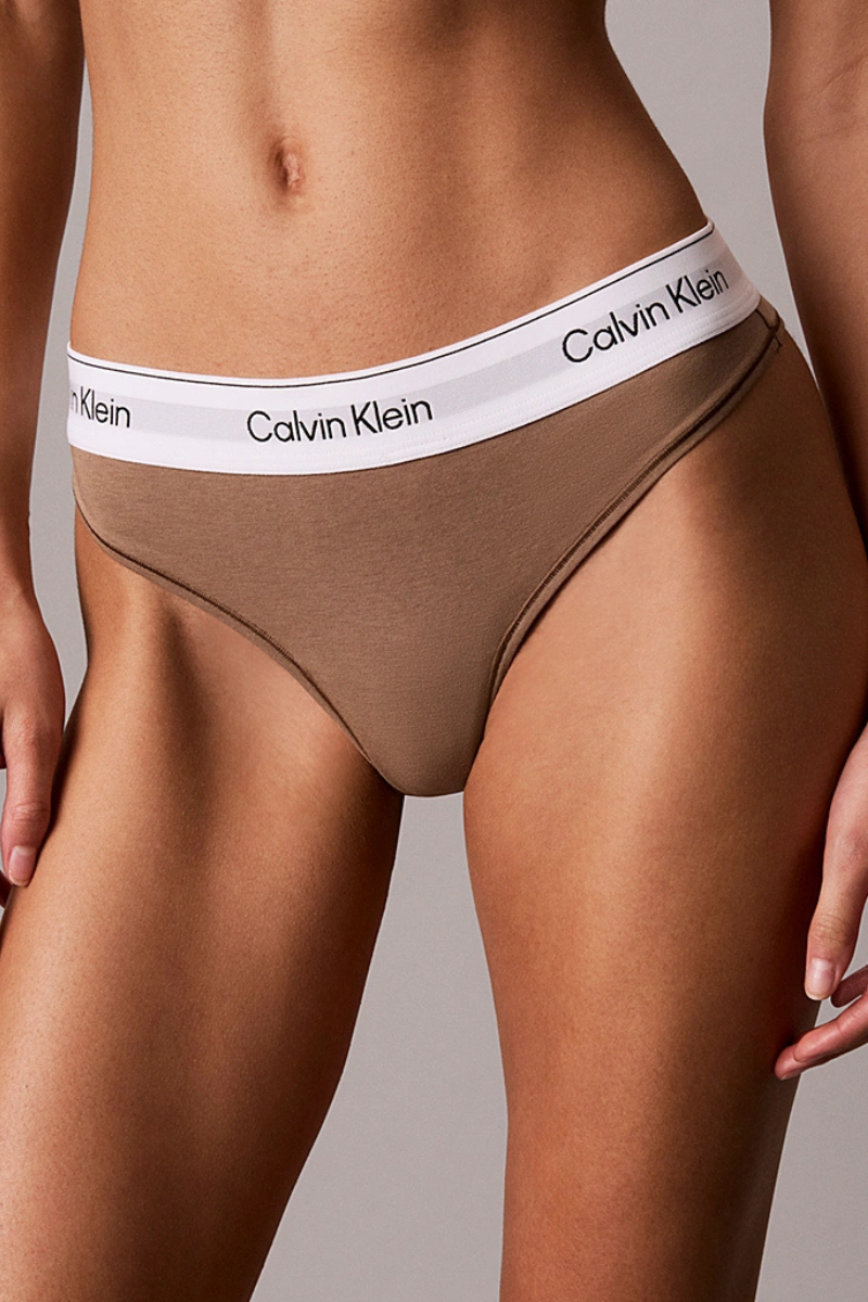 ICON COTTON MODAL THONG SOFT MOCHA
