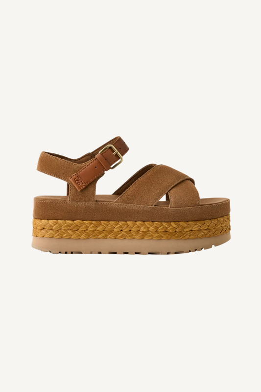 W AUBREY ANKLE STRAP CHESTNUT