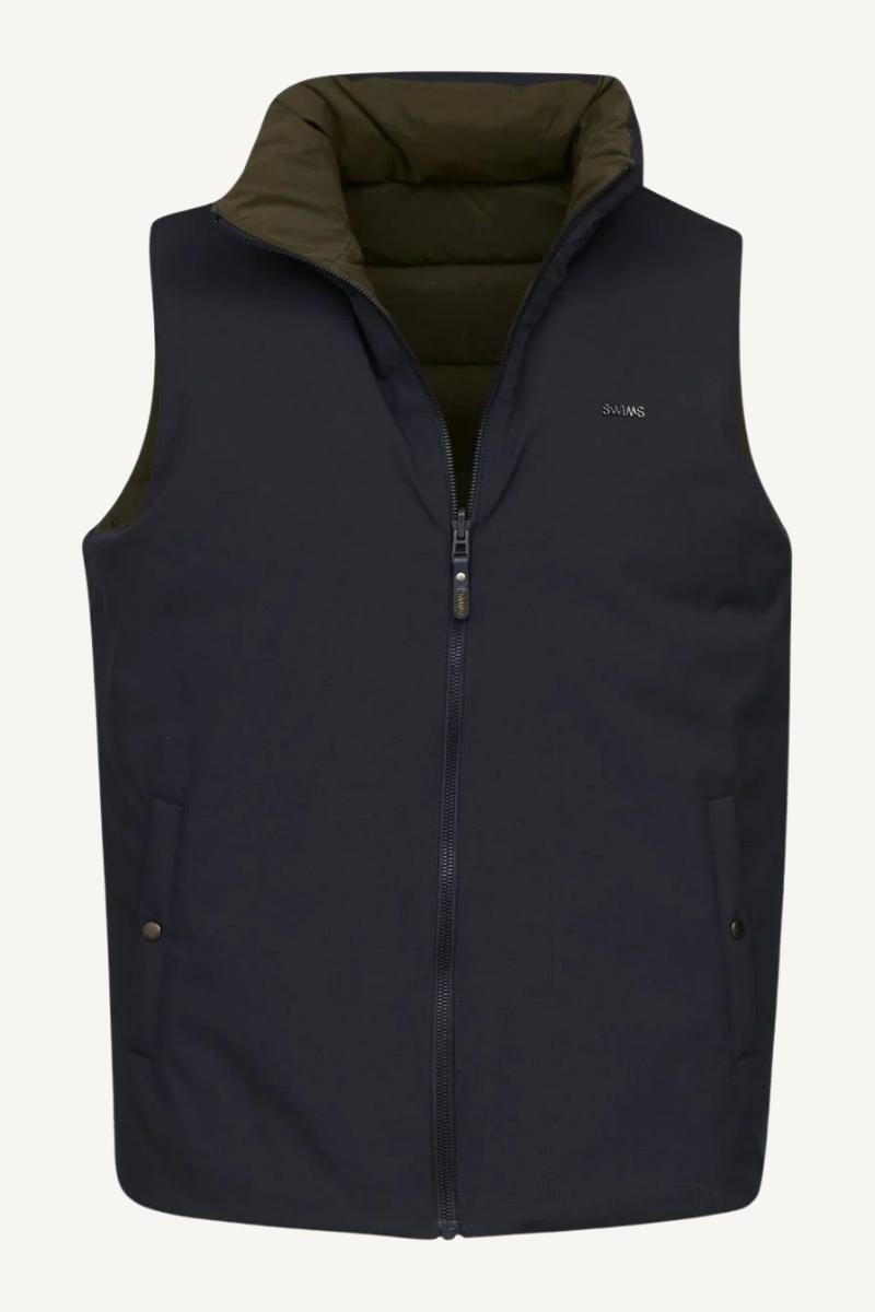 ZERMATT REVERSIBLE VEST NAVY/OLIVE