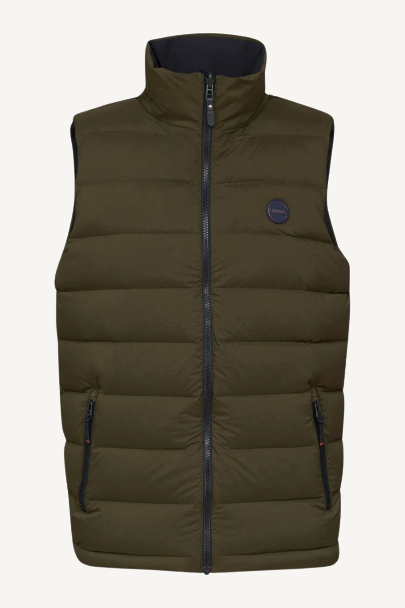 ZERMATT REVERSIBLE VEST NAVY/OLIVE