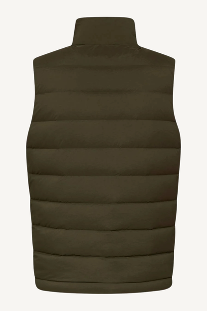 ZERMATT REVERSIBLE VEST NAVY/OLIVE