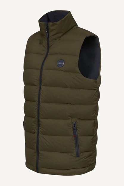 ZERMATT REVERSIBLE VEST NAVY/OLIVE