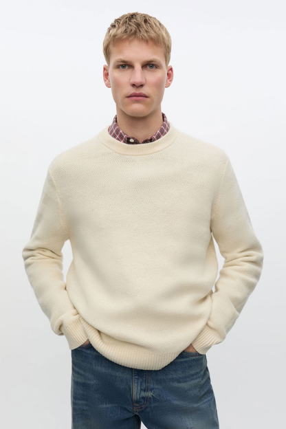 SAJONES SWEATER 15010 CLEAR CREAM